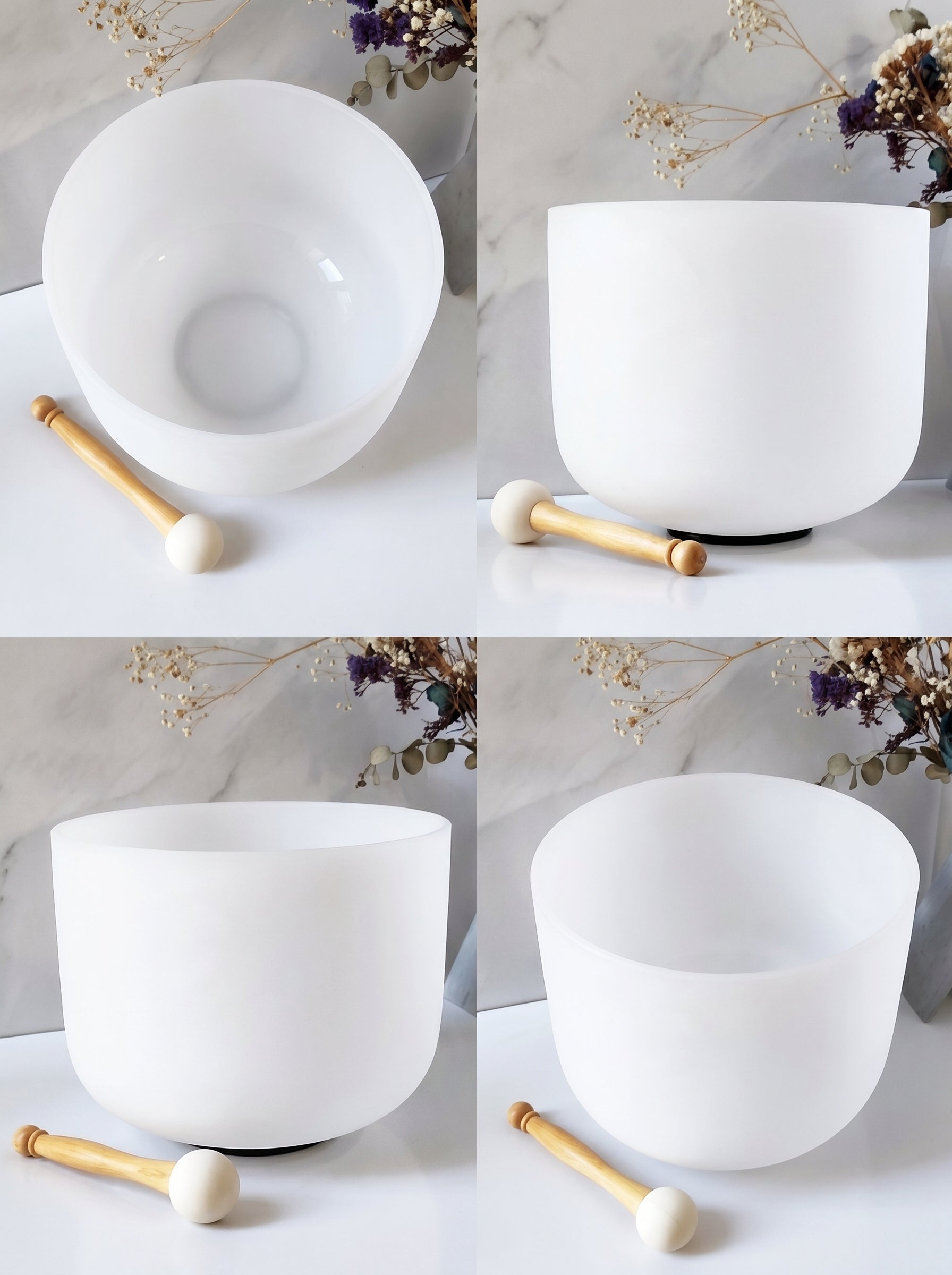 Cuenco de Cuarzo 10"