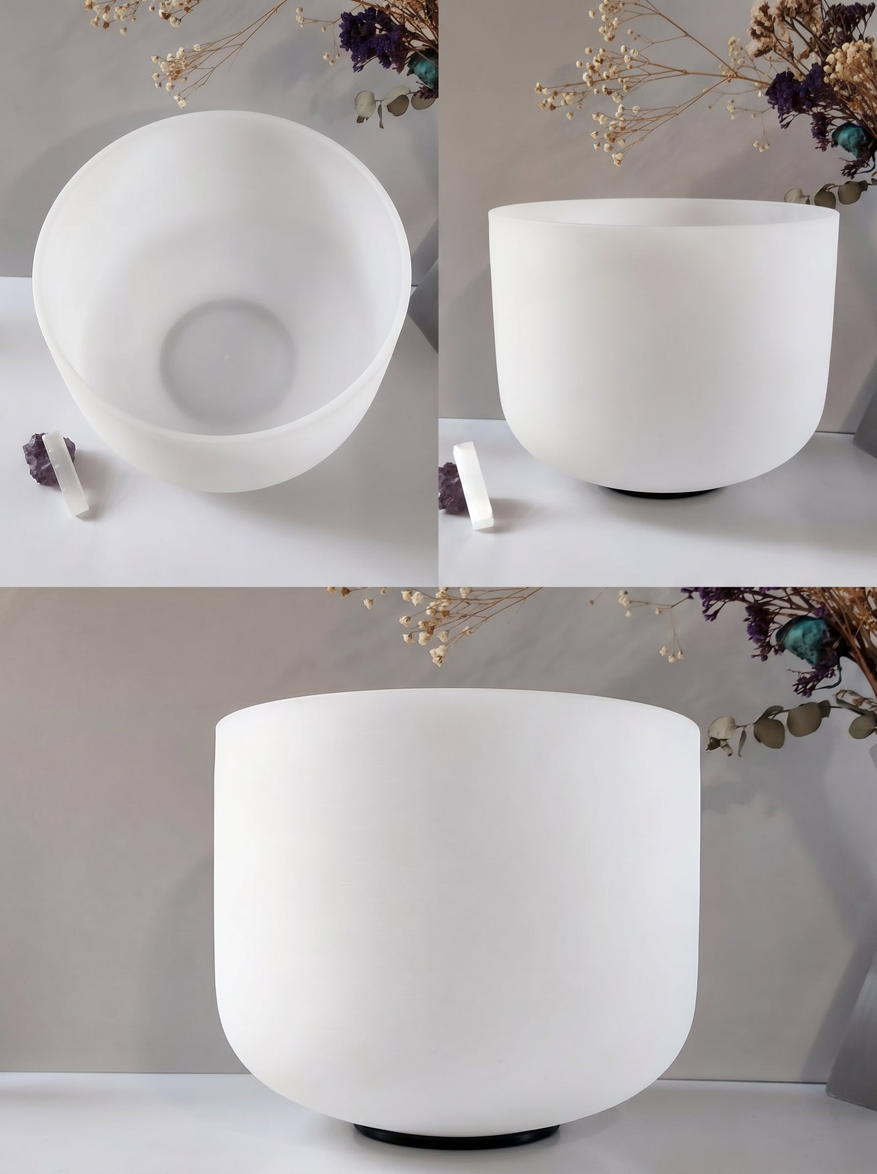 Cuenco de Cuarzo 11"