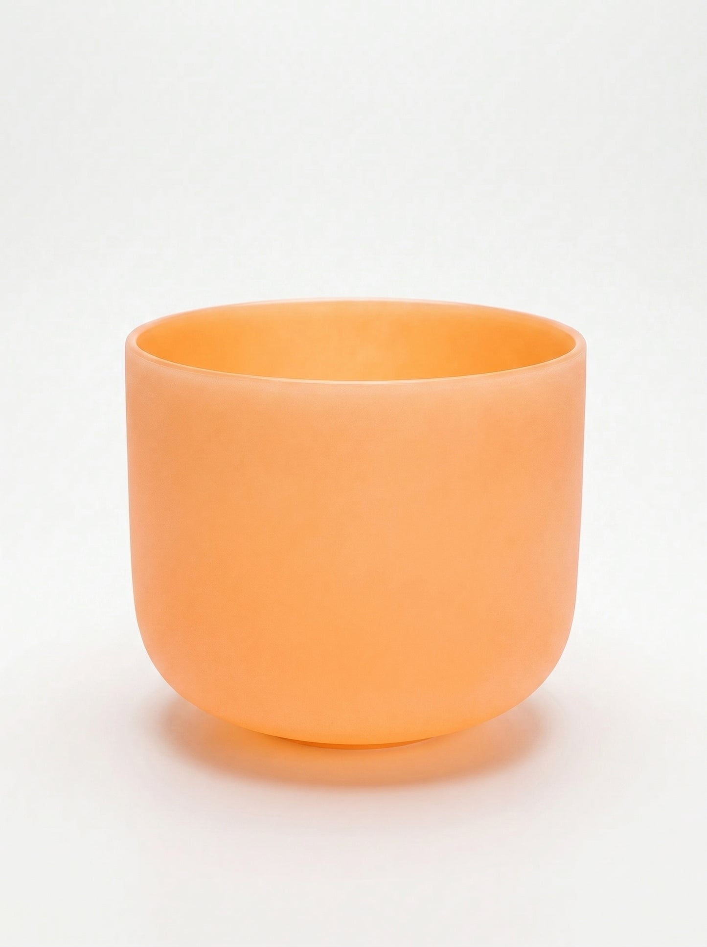Cuenco de Cuarzo Naranja Pastel + Bolso de Transporte