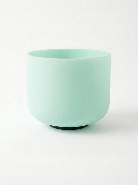 Cuenco de Cuarzo Menta Pastel + Bolso de Transporte