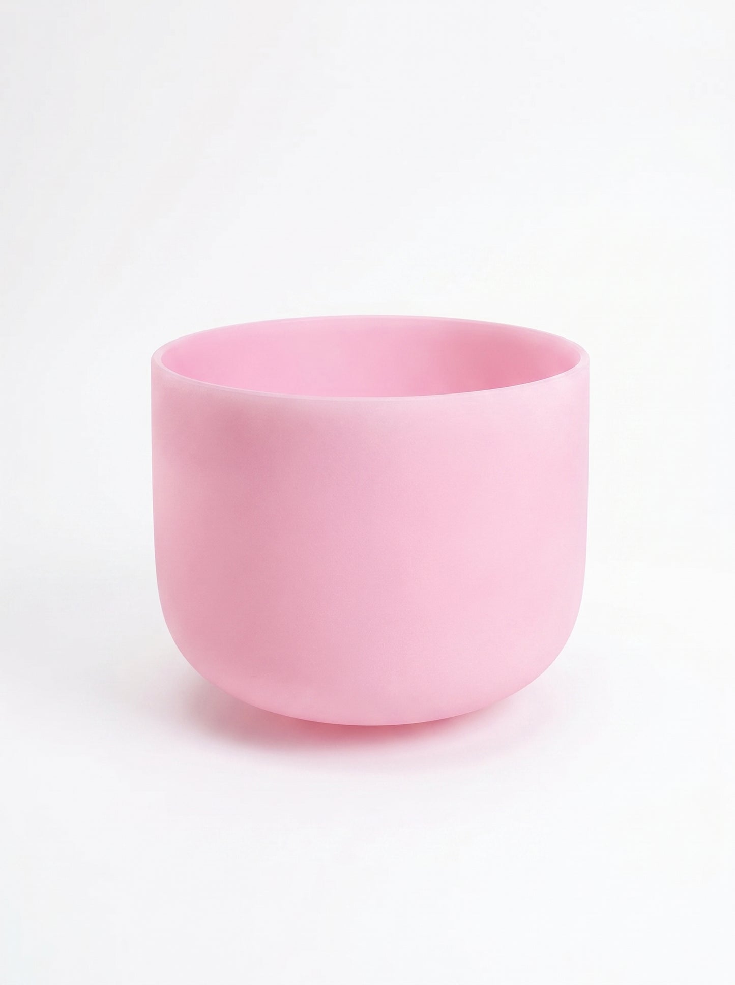 Cuenco de Cuarzo Rosa Pastel + Bolso de Transporte
