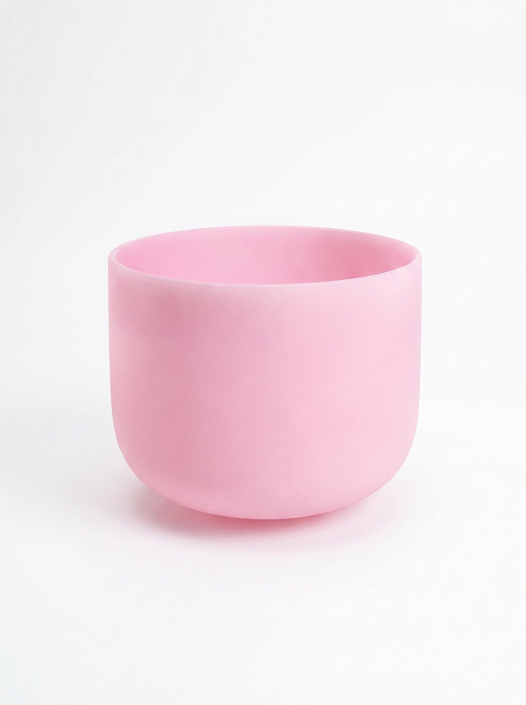 Cuenco de Cuarzo Rosa Pastel + Bolso de Transporte