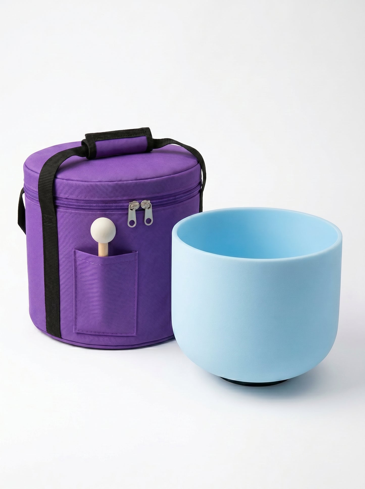 Cuenco de Cuarzo Azul Pastel + Bolso de Transporte (Copia)