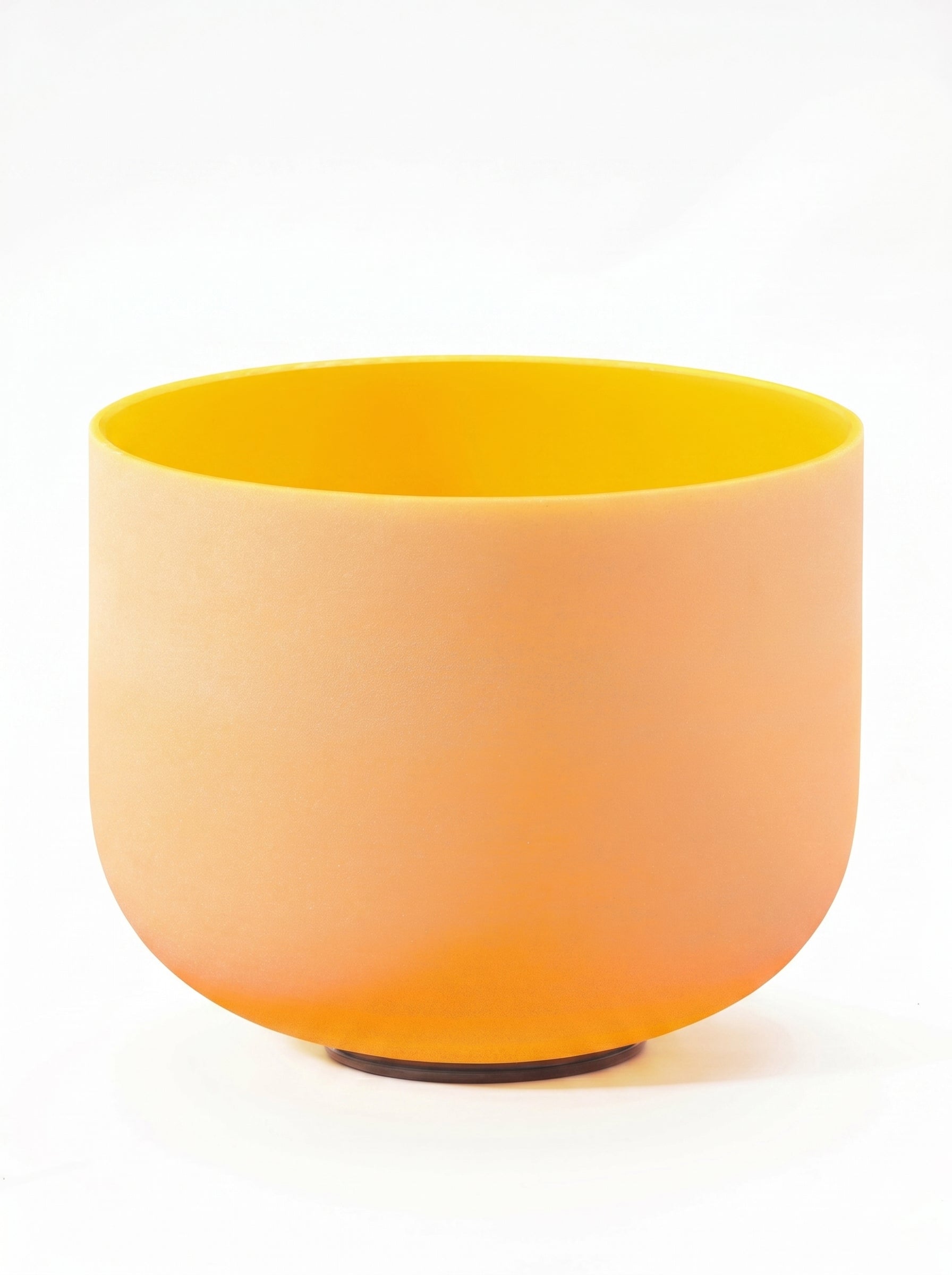 Cuenco de Cuarzo Amarillo + Bolso de Transporte