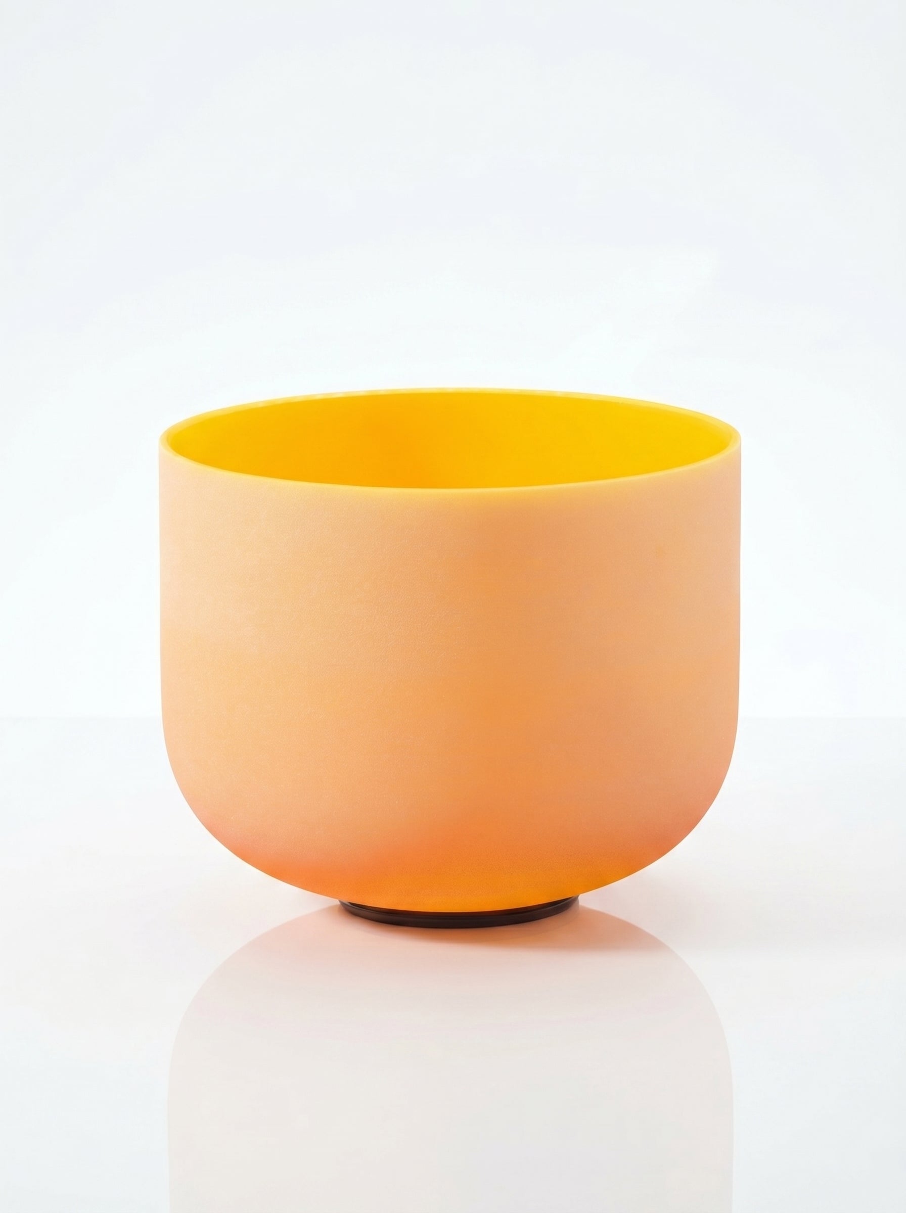 Cuenco de Cuarzo Amarillo + Bolso de Transporte