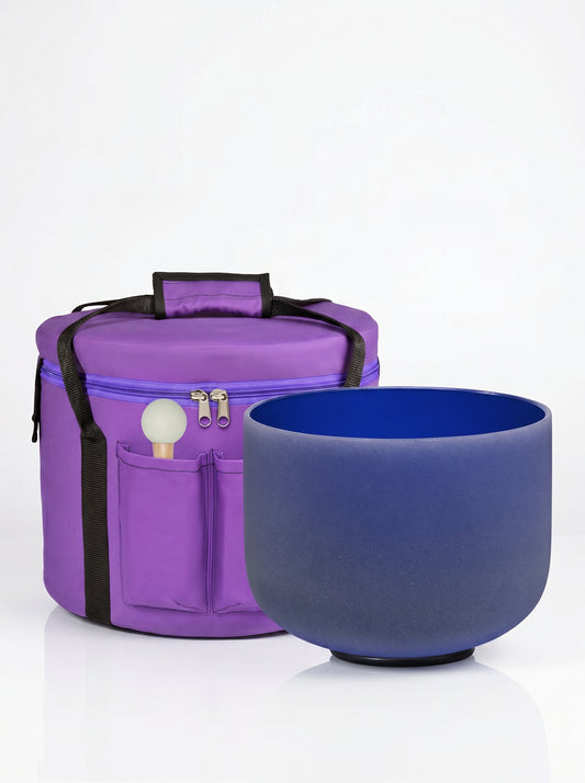 Cuenco de Cuarzo Indigo + Bolso de Transporte