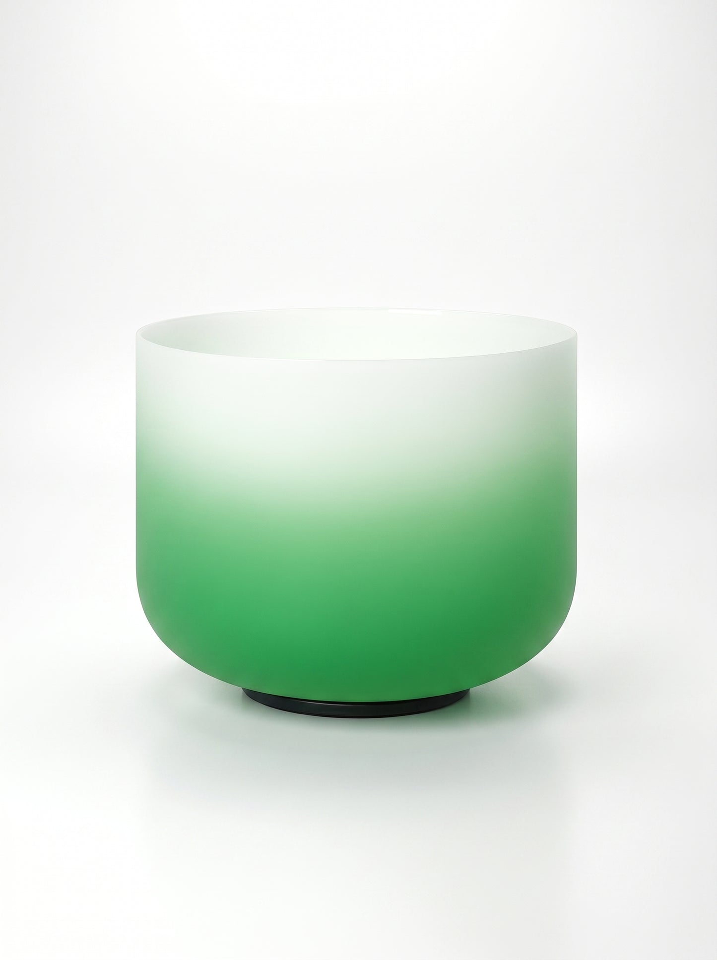Cuenco de Cuarzo Aura Verde + Bolso de Transporte