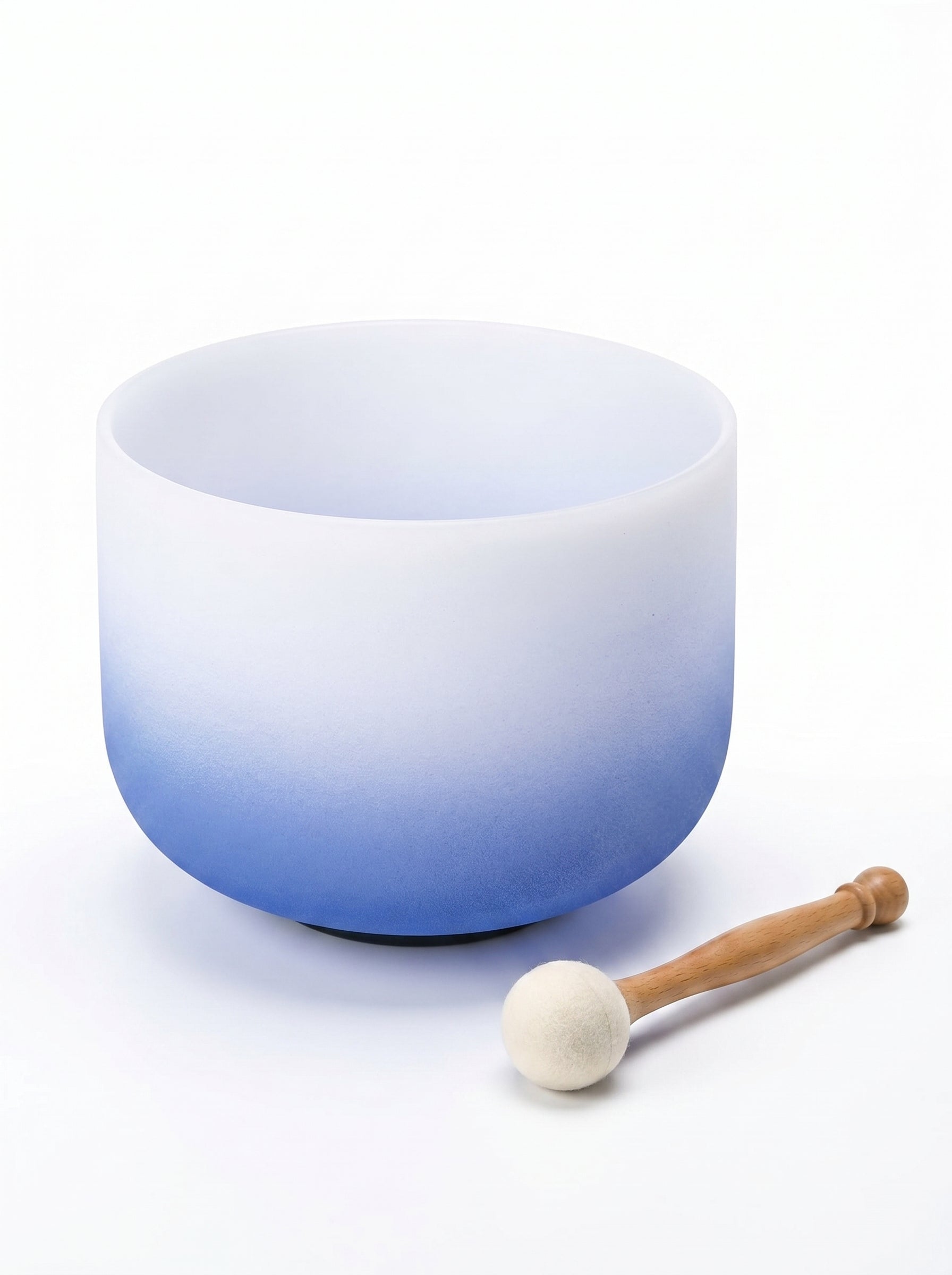 Cuenco de Cuarzo Aura Indigo + Bolso de Transporte