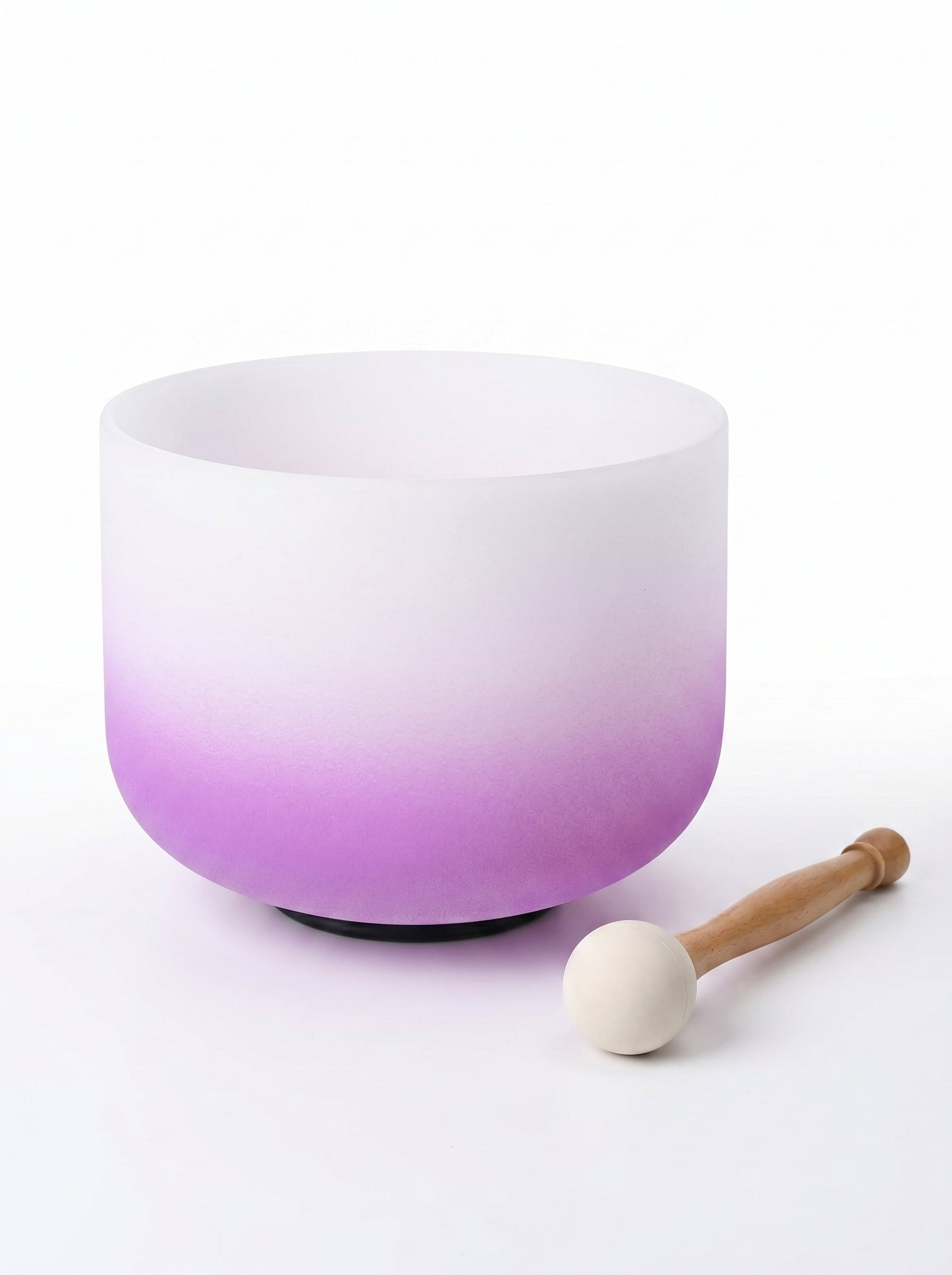 Cuenco de Cuarzo Aura Morada + Bolso de Transporte