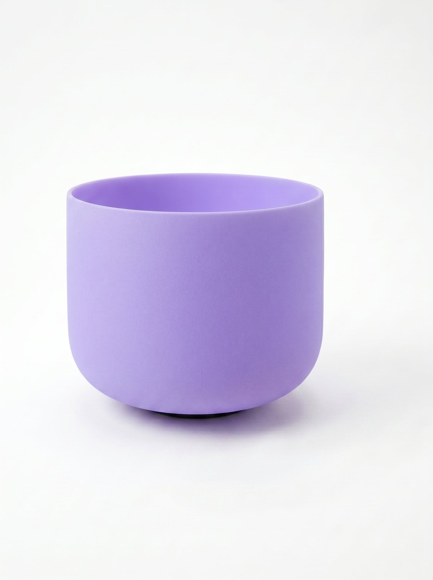 Cuenco de Cuarzo Violeta Pastel + Bolso de Transporte